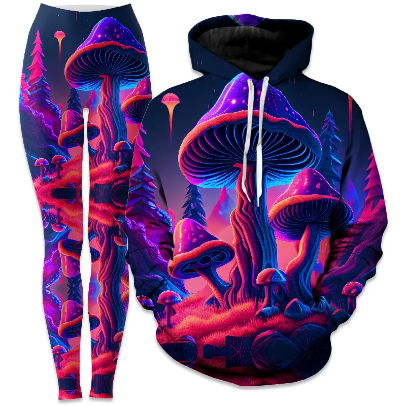 Shroom Trip Hoodie and Leggings Combo