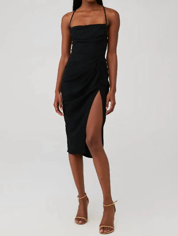 Jasalina Dress In Black