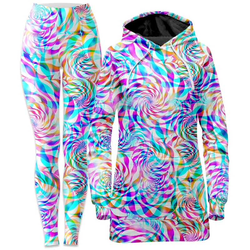 Daydreams Hoodie Dress and Leggings Combo