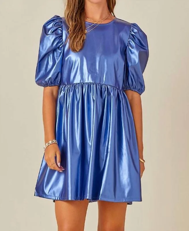 Daydream Look In Your Eye Dress In Blue