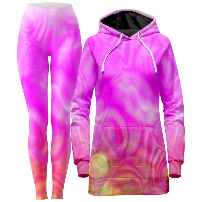 Daydream Hoodie Dress and Leggings Combo