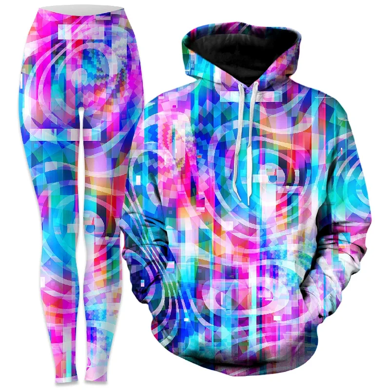 Motherboard Hoodie and Leggings Combo