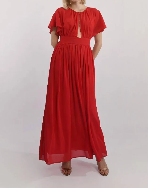 Liss Dress In Red