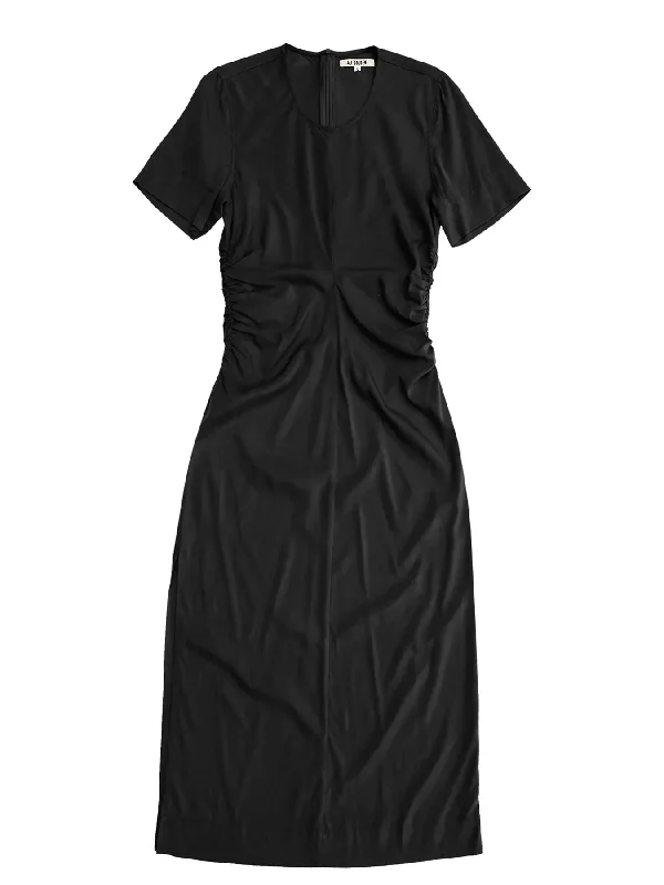 Side Ruched Form Dress