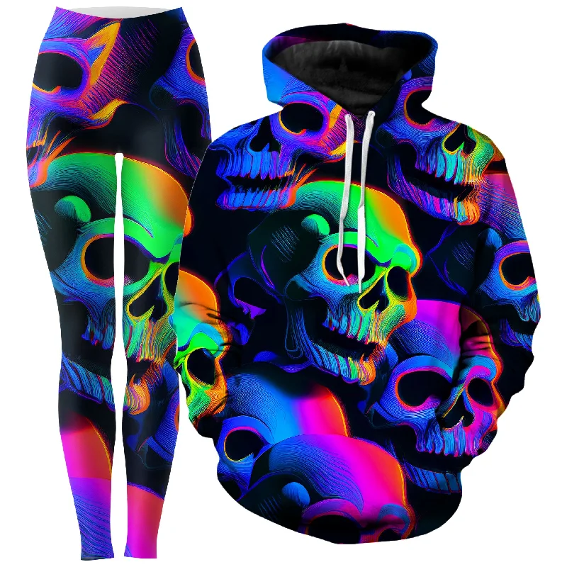 Psychedelic Nightmare Hoodie and Leggings Combo