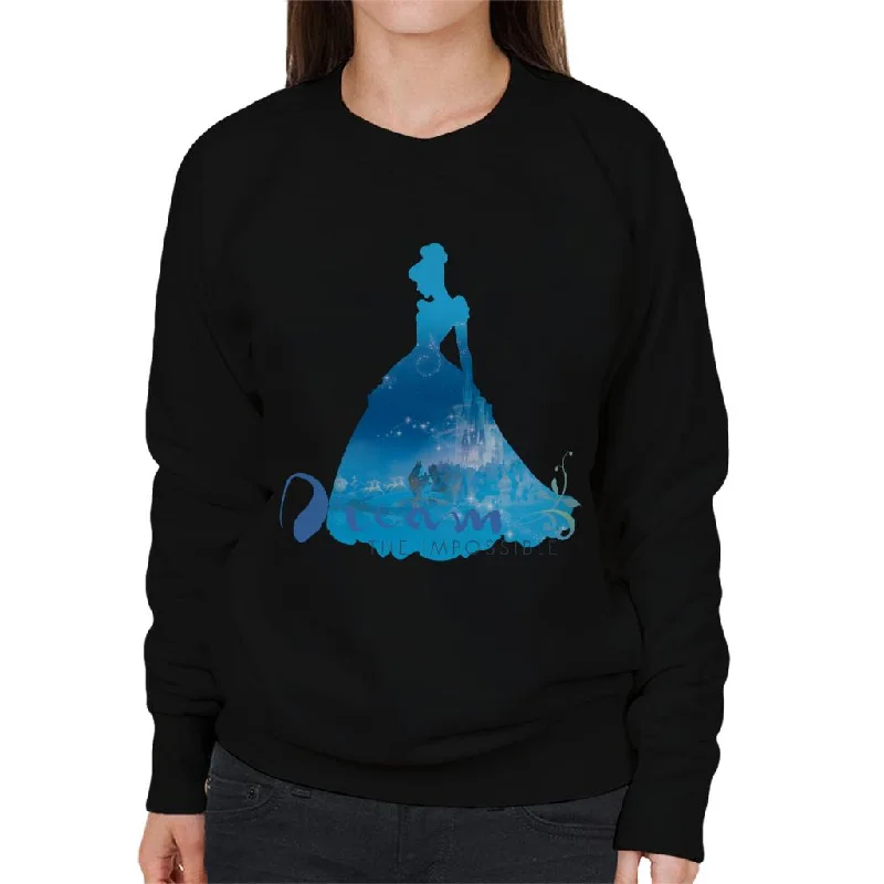 Disney Dream The Impossible Cinderella Women's Sweatshirt