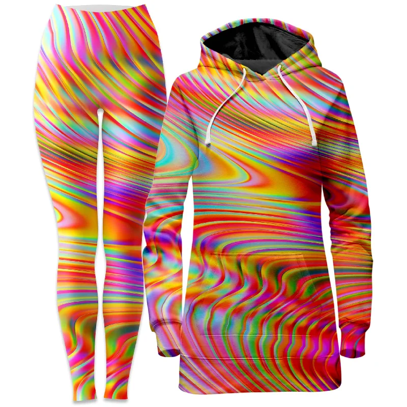 Afternoon Delight Hoodie Dress and Leggings Combo