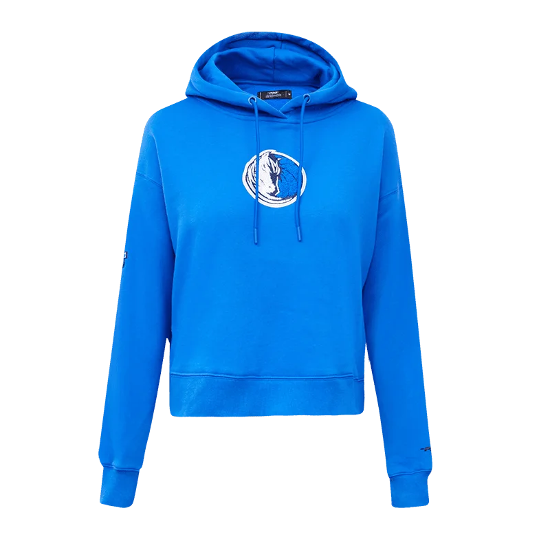 SUDADERA CON GORRO NBA DALLAS MAVERICKS CLASSIC ESSENTIALS PARA MUJER