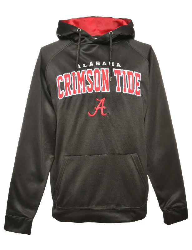 Albama Crimson Tide Football Hooded Sports Sweatshirt - L