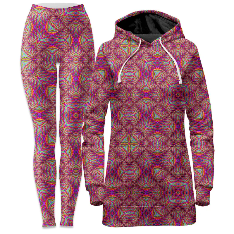 Psy Schism Hoodie Dress and Leggings Combo