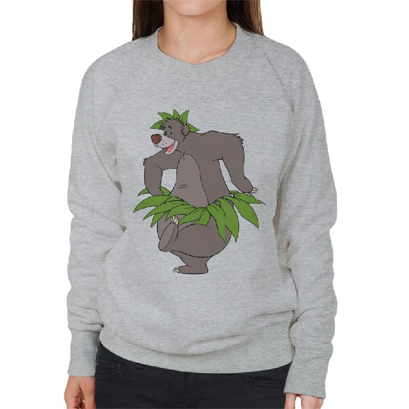 Disney The Jungle Book Baloo Leaf Dance Women's Sweatshirt