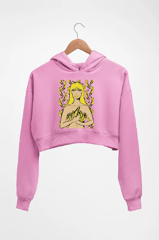 The Velvet Underground Crop HOODIE FOR WOMEN