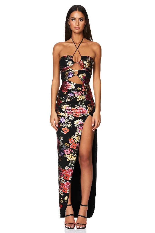 Nookie Electric Floral Maxi Dress - Floral