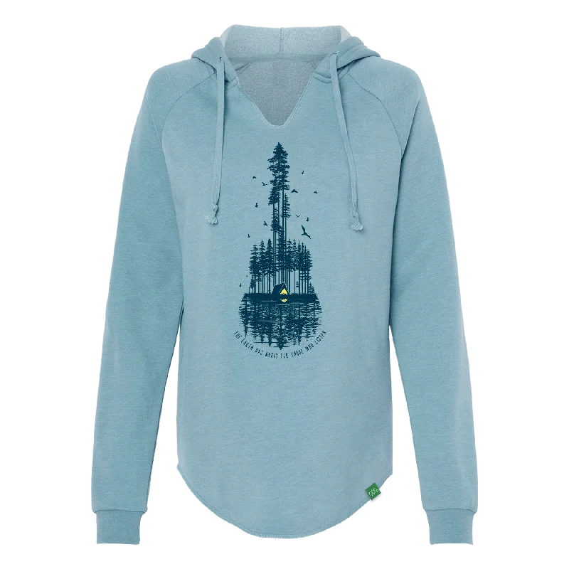 The Earth Has Music Women's Cut Hoodie