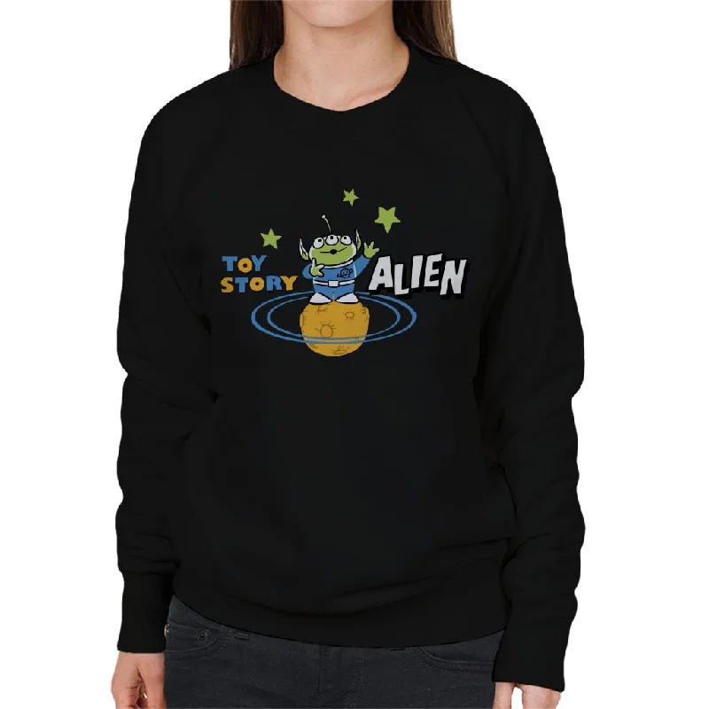 Disney Toy Story Pizza Planet Alien Women's Sweatshirt