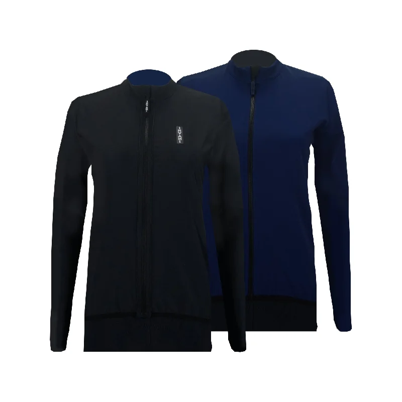 Reversible Long Sleeve Jersey: Black / Blue (Women's)