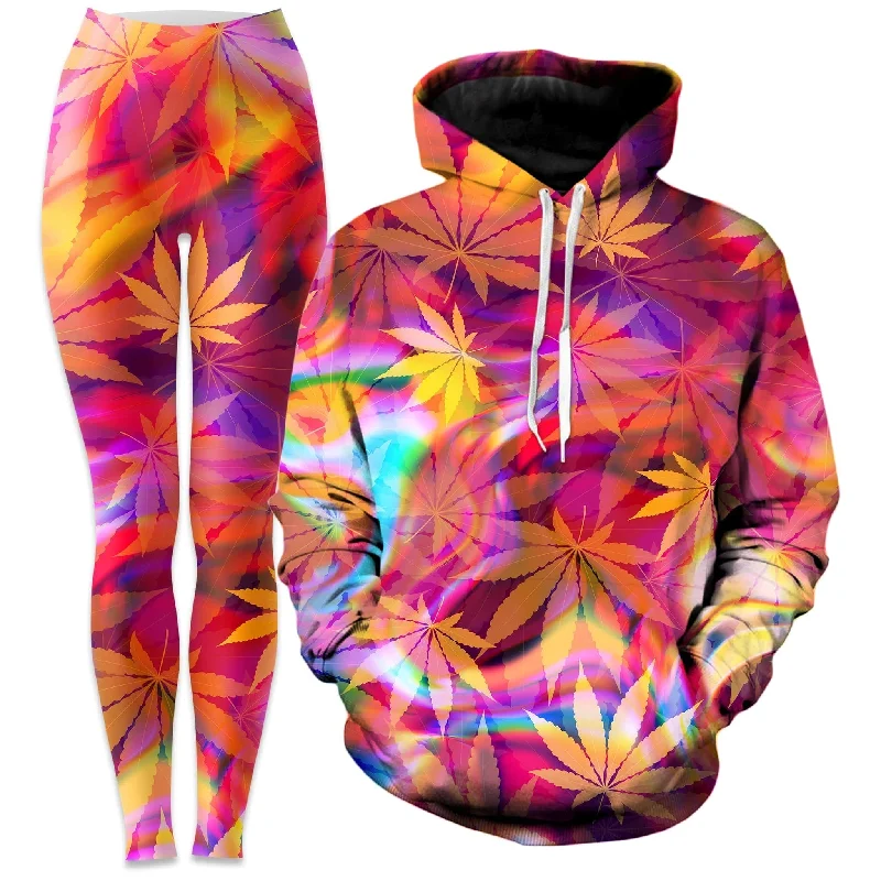 Ganja Dreamin Hoodie and Leggings Combo