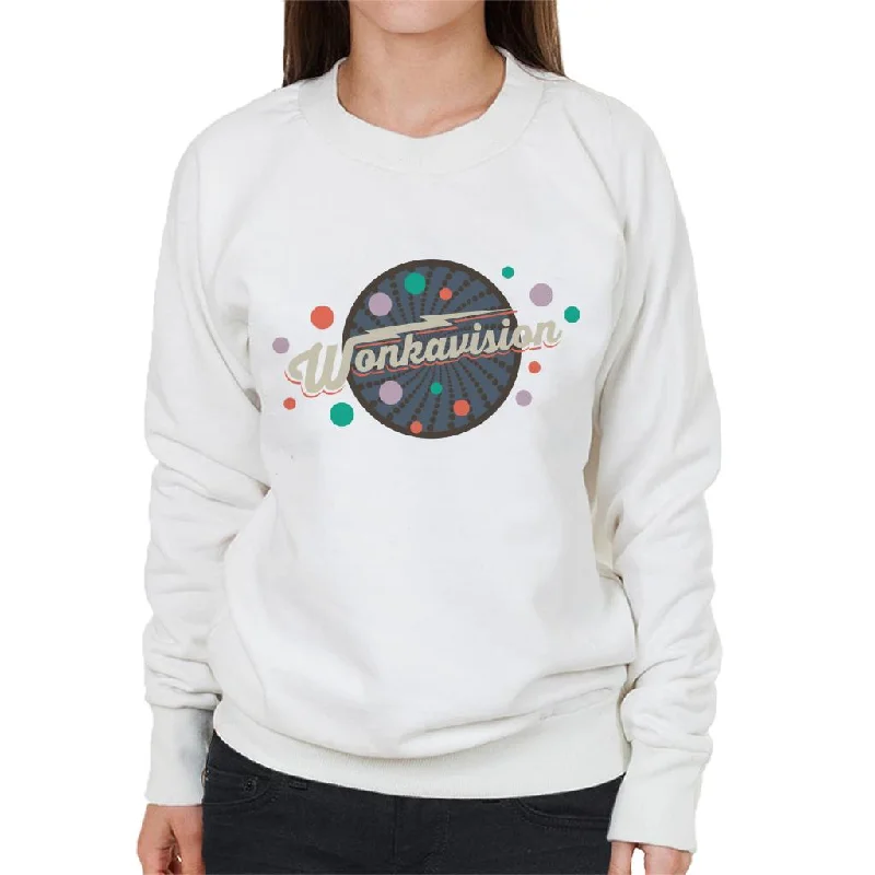 Willy Wonka and The Chocolate Factory Wonkavision Women's Sweatshirt