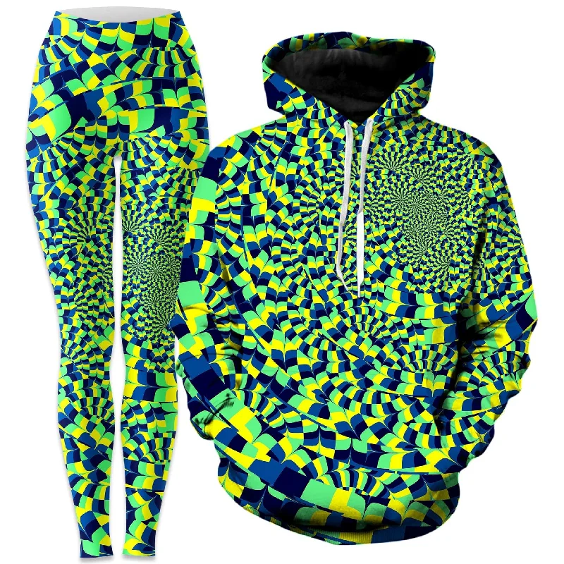 Green Portal Hoodie and Leggings Combo