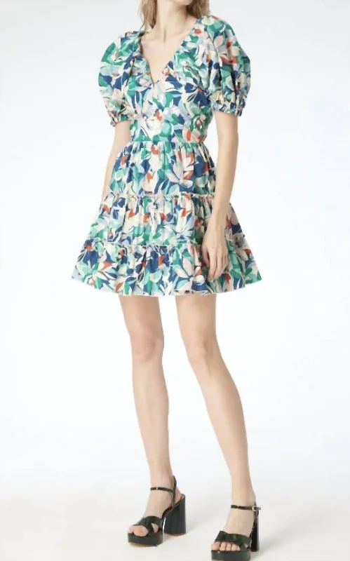 Camila Dress In Magnolia Print