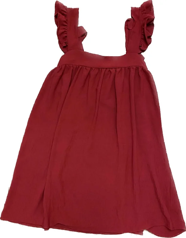 Mimi Dress In Red