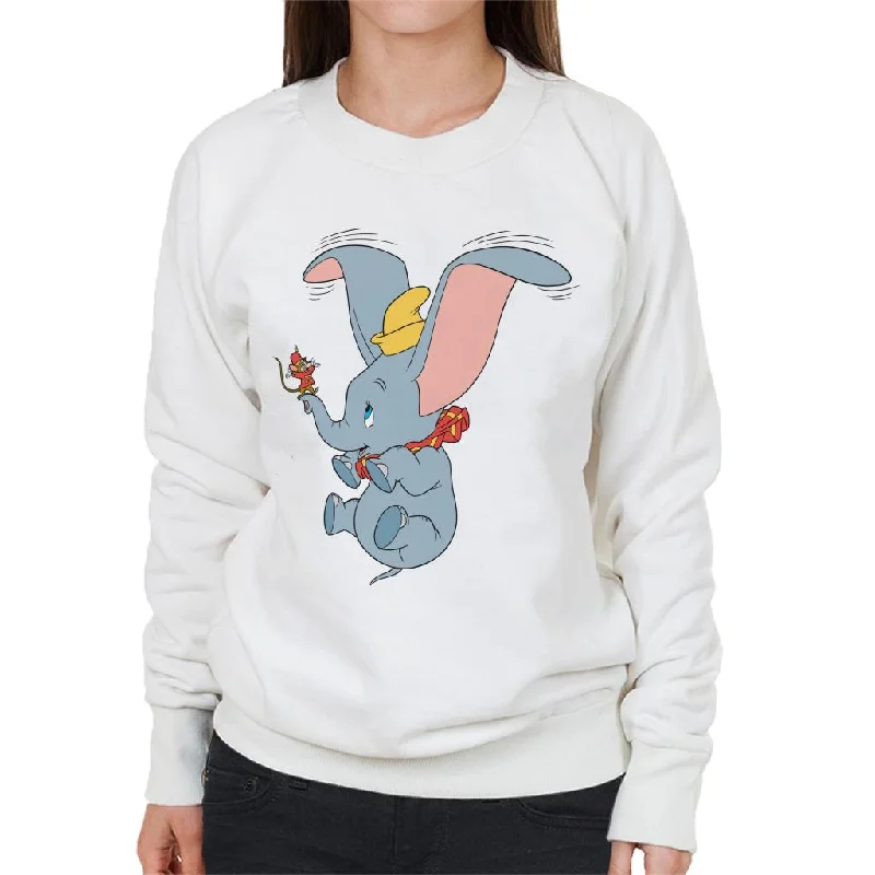 Disney Dumbo And Timothy Q Mouse Scene Women's Sweatshirt