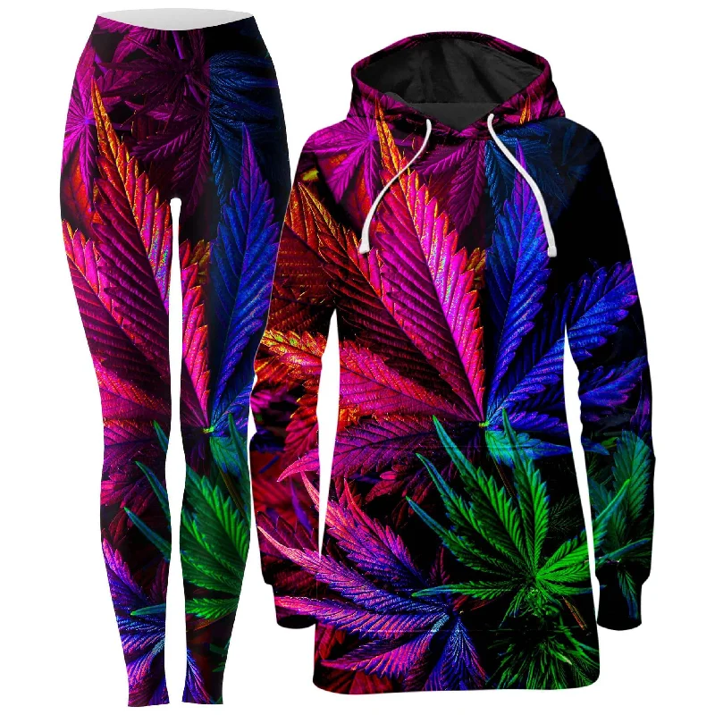 Thermo Chronic Hoodie Dress and Leggings Combo