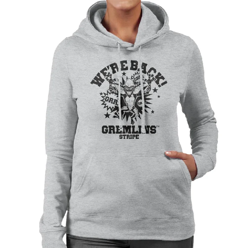 Gremlins Halloween We Are Back Women's Hooded Sweatshirt