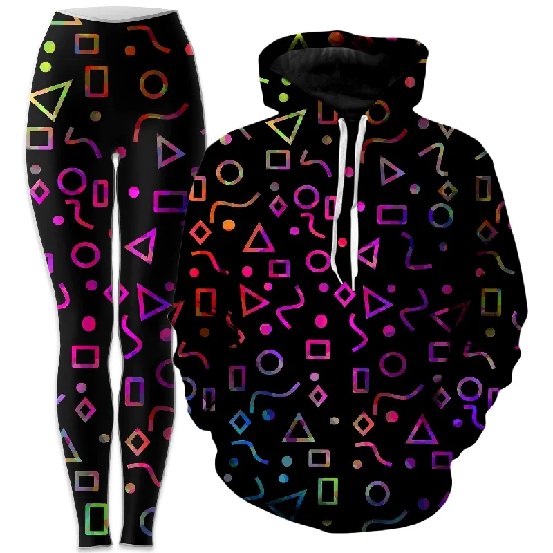 Modern Shapes Hoodie and Leggings Combo