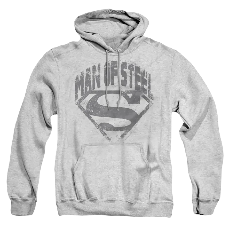 Superman Man Of Steel Shield - Pullover Hoodie