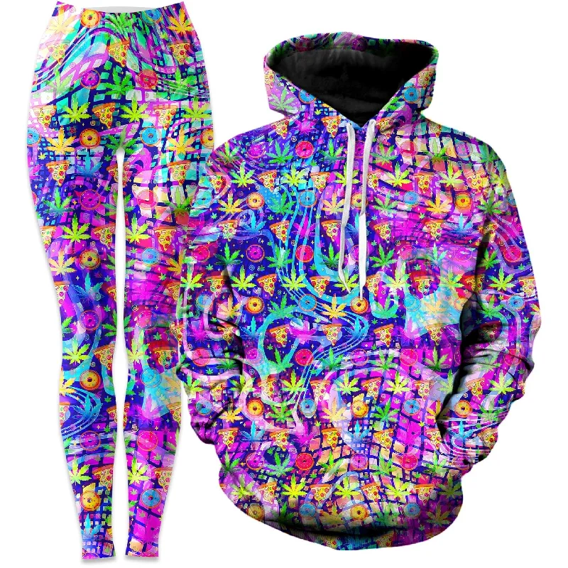 Dreamin Of Munchies Hoodie and Leggings Combo