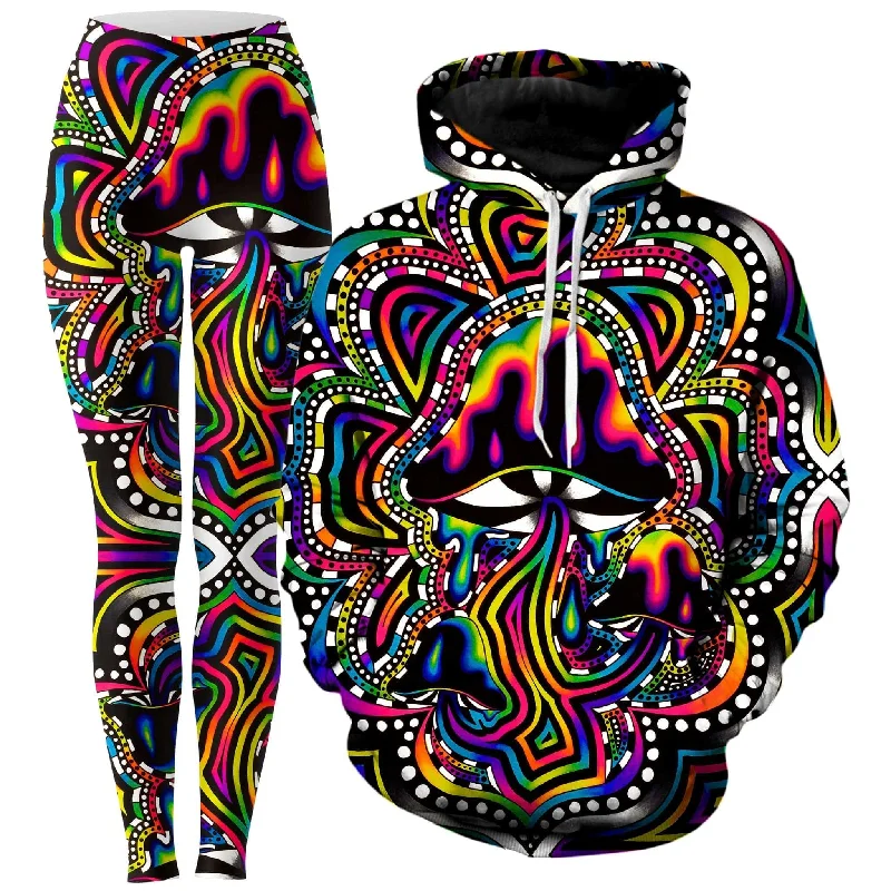 Briz Shroomz Hoodie and Leggings Combo