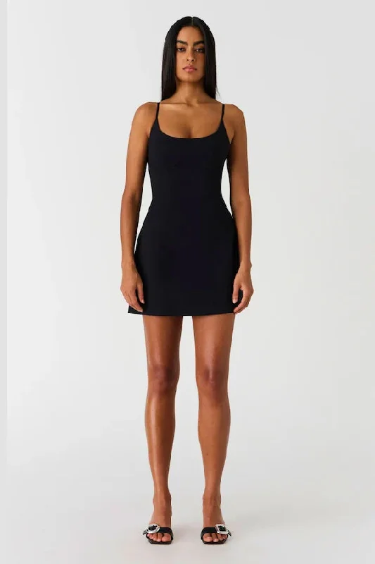 Misha Masha Mini Dress - Black