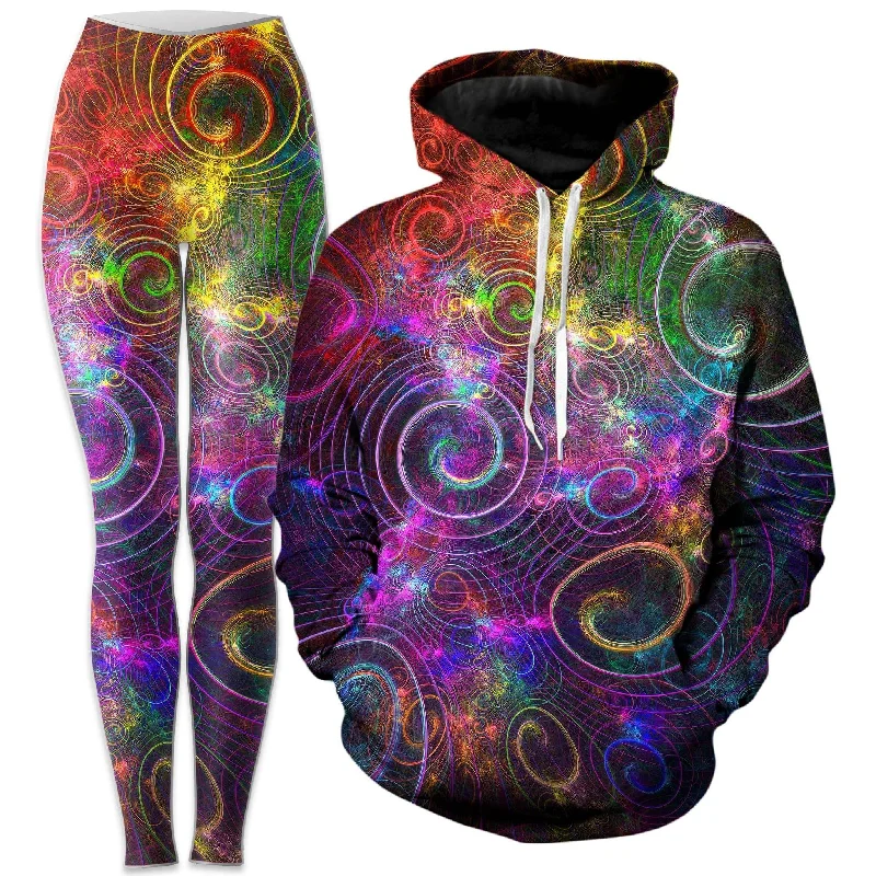 Mental Swirl Hoodie and Leggings Combo