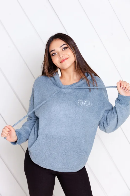 BSS&TIA Embroidered Fleece Hoodie