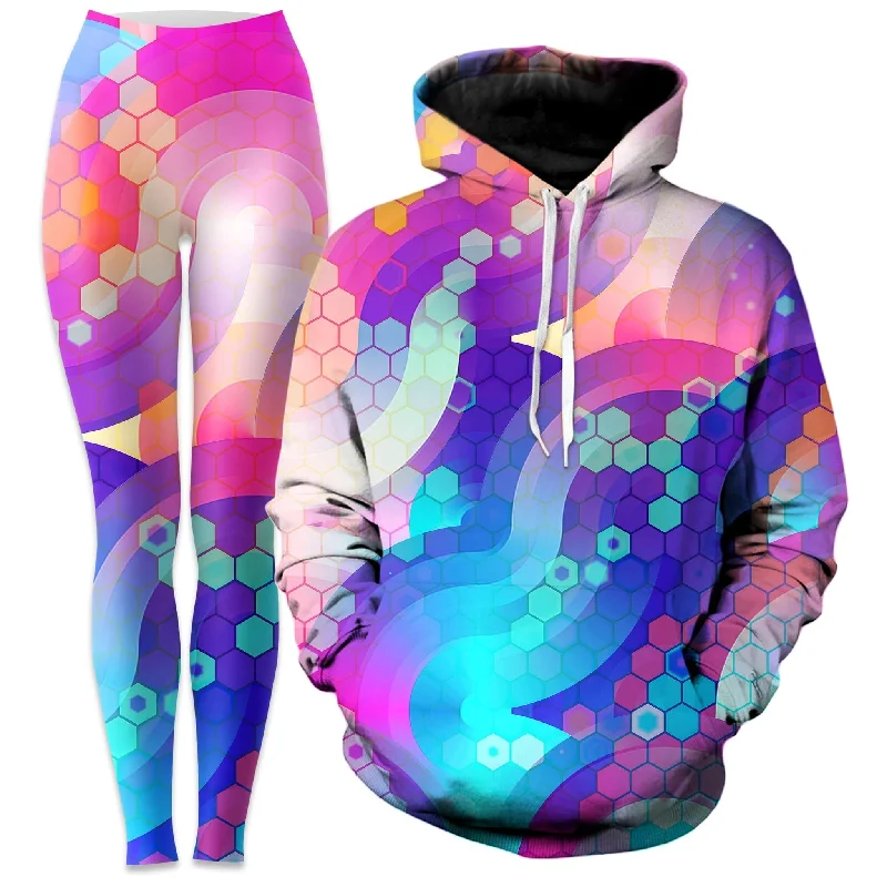 Bubbly Hoodie and Leggings Combo