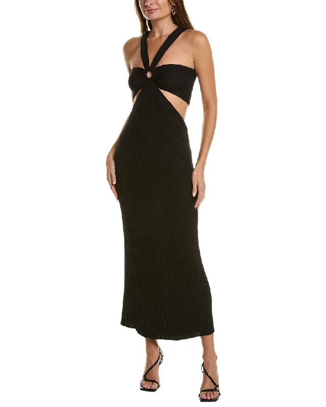 ba&sh Cutout Maxi Dress