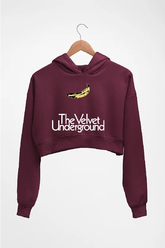 The Velvet Underground Crop HOODIE FOR WOMEN