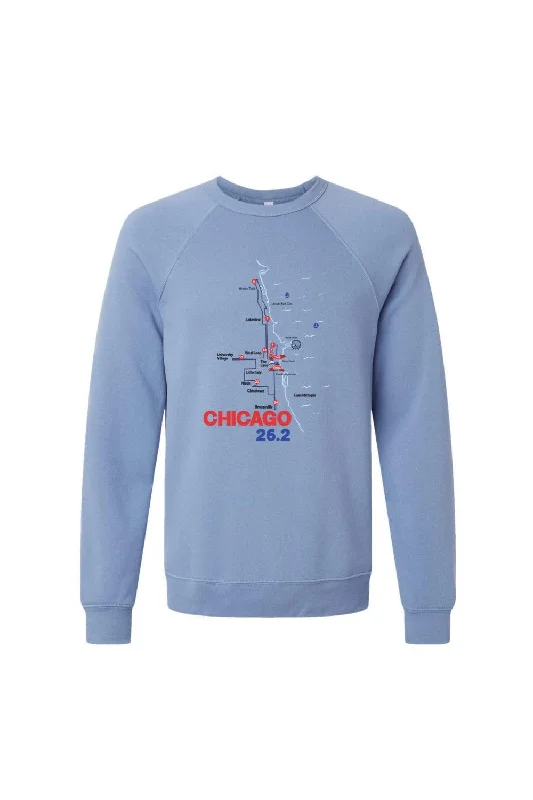 Chicago Race Map Sweatshirt