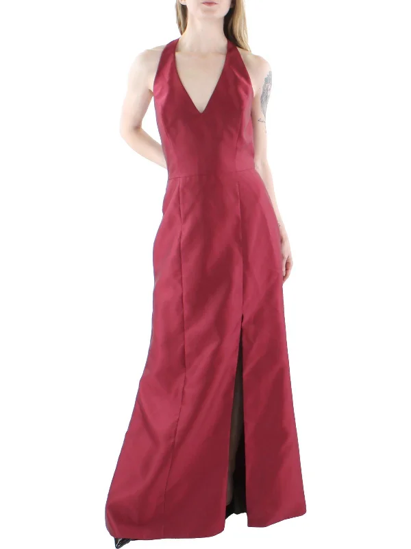 Womens V Neck Formal Occasion Evening Dress