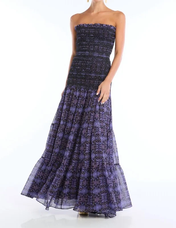 Scout Maxi Dress In Purple