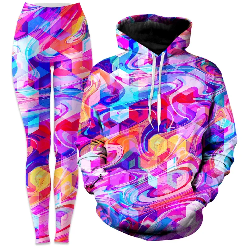 Cubic Drop Hoodie and Leggings Combo