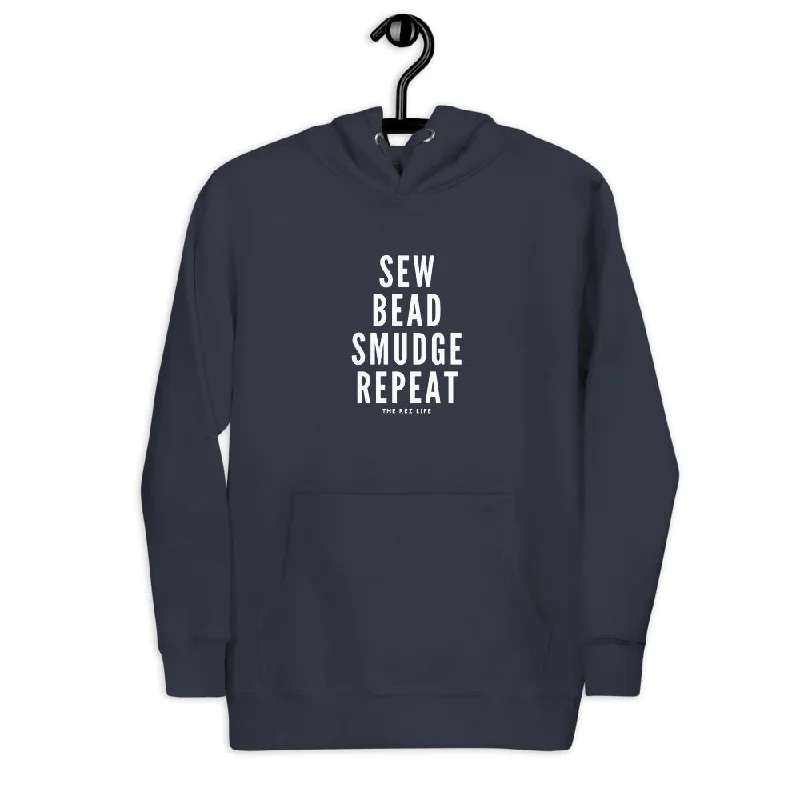 Sew Bead Smudge Repeat Hoodie