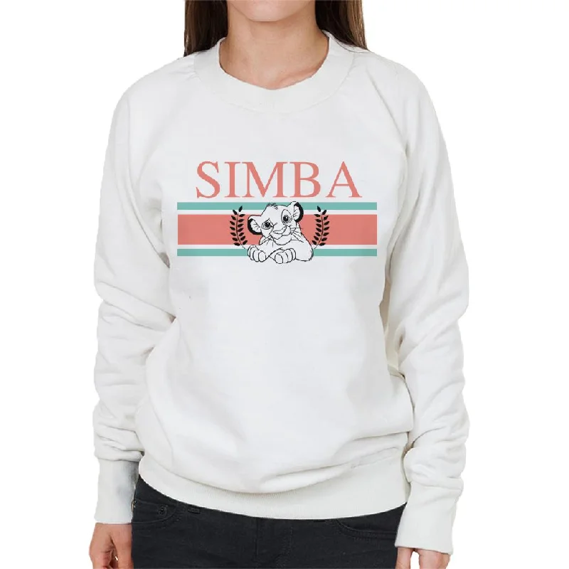 Disney Simba Leaf The Lion King Women's Sweatshirt