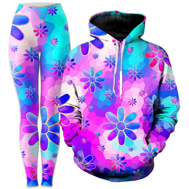 Flower Power Journey Hoodie and Leggings Combo