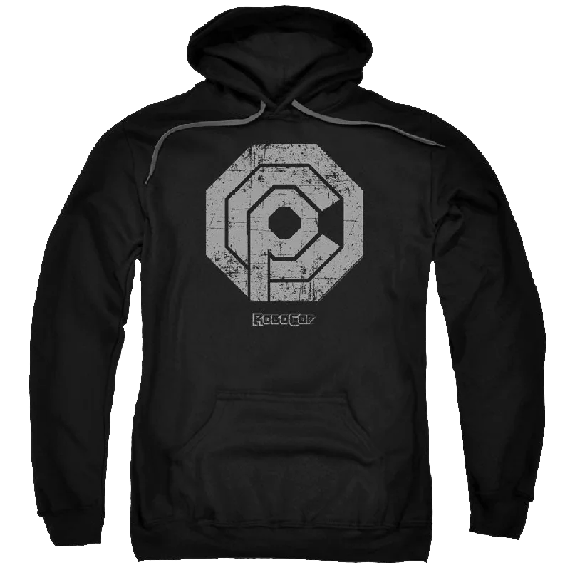 Robocop Robocop/Distressed Ocp Logo - Pullover Hoodie