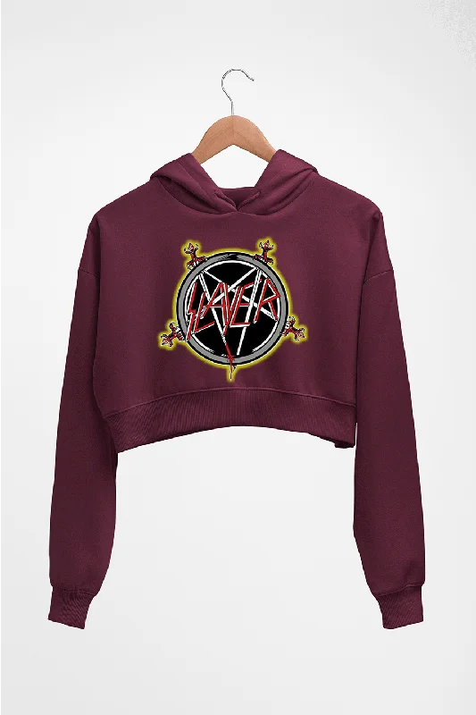 Slayer Crop HOODIE FOR WOMEN